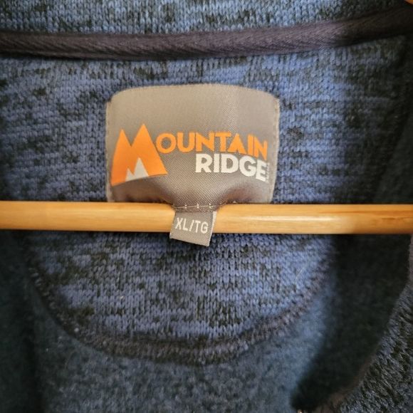 Mountain Ridge Cozy Knit Full Zip Light Jacket XL - Picture 4 of 10